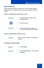 Preview for 17 page of Nortel M2016S Secure Set Quick Reference Manual