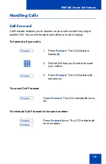 Preview for 19 page of Nortel M2016S Secure Set Quick Reference Manual