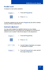 Preview for 25 page of Nortel M2016S Secure Set Quick Reference Manual