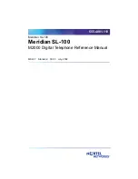 Preview for 1 page of Nortel M2018 Reference Manual