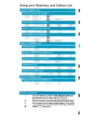 Предварительный просмотр 4 страницы Nortel M3820 Quick Reference Card