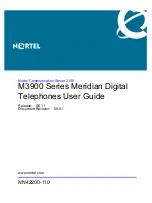 Nortel m3900 series User Manual предпросмотр