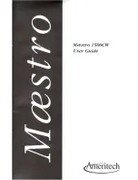 Предварительный просмотр 1 страницы Nortel Maestro 1500CW User Manual