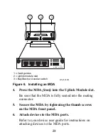 Предварительный просмотр 25 страницы Nortel Media Dependent Adapter Installation Manual