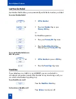 Предварительный просмотр 20 страницы Nortel Meridian M2006 User Manual