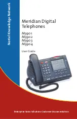 Nortel Meridian M3901 User Manual предпросмотр