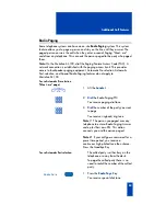 Предварительный просмотр 71 страницы Nortel Meridian M3901 User Manual