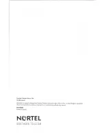 Предварительный просмотр 3 страницы Nortel Meridian M5008 User Manual