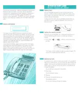 Предварительный просмотр 2 страницы Nortel Meridian M5312 User Manual