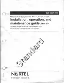 Nortel Millennium multi-pay M1211 Installation, Operation And Maintenance Manual preview