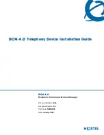 Предварительный просмотр 1 страницы Nortel N0060609 Installation Manual