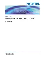 Nortel Networks IP Phone 2002 User Manual предпросмотр