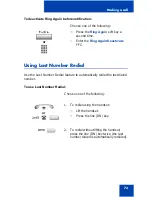 Preview for 73 page of Nortel NN43112-103 User Manual