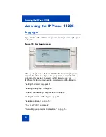 Предварительный просмотр 44 страницы Nortel Nortel IP Phone 1120E User Manual