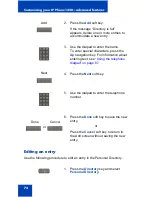 Preview for 72 page of Nortel Nortel IP Phone 1230 User Manual