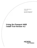 Nortel Passport 4400 Using Manual предпросмотр