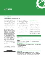 Nortel Secure 1001 Specifications preview