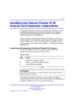 Preview for 29 page of Nortel Secure Router 4134 Quick Start Manual