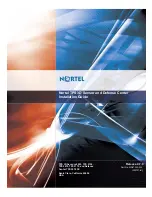 Preview for 1 page of Nortel Softphone 2050 Installation Manual