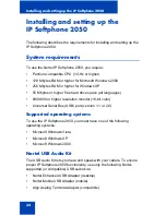 Preview for 34 page of Nortel Softphone 2050 User Manual