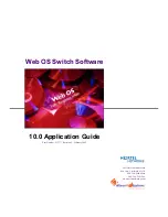 Nortel Web OS 10.0 Application Manual предпросмотр