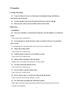 Preview for 3 page of North American HVAC MSC-28CRDN1-MN15W Service Manual