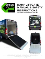 North American Ramps CHECK OUT ProMaster Manual & Safety Instructions preview