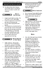 Preview for 4 page of North American AR142 Operating Instructions And Parts List Manual