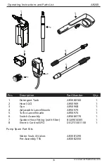 Preview for 10 page of North American AR240 Operating Instructions And Parts List Manual