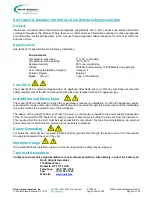 Preview for 22 page of North Atlantic SRS 5330A Operation Manual