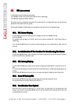 Preview for 11 page of NORTH EAGLES Eagle 1 Operating Instructions Manual