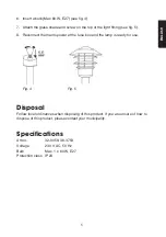 Предварительный просмотр 5 страницы North Light 32-9058 Manual