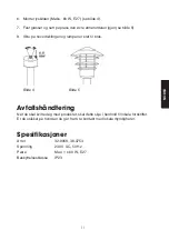 Предварительный просмотр 11 страницы North Light 32-9058 Manual