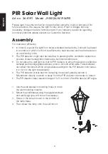 Preview for 2 page of North Light 36-5191 Instruction Manual