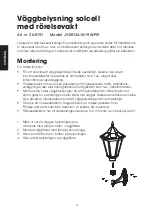 Preview for 4 page of North Light 36-5191 Instruction Manual