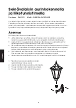 Preview for 8 page of North Light 36-5191 Instruction Manual