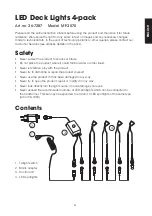 Предварительный просмотр 3 страницы North Light 36-7287 Instruction Manual