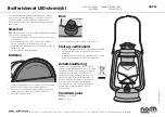 Preview for 3 page of North Light BL-LED-15-W Instruction Manual