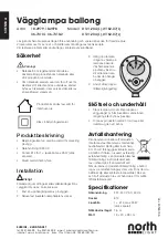 Preview for 2 page of North Light D121-20A Quick Start Manual