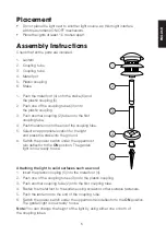 Предварительный просмотр 5 страницы North Light ESL-01 Instruction Manual