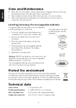 Предварительный просмотр 6 страницы North Light ESL-01 Instruction Manual