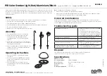 Предварительный просмотр 1 страницы North Light GA-PIR0011-01 Instructions