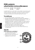 Preview for 12 page of North Light JS-020 Manual