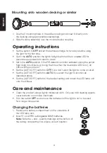 Предварительный просмотр 4 страницы North Light JY-0026-G1-13W-PIR Instruction Manual