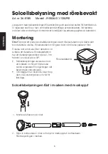 Предварительный просмотр 6 страницы North Light JY-0026-G1-13W-PIR Instruction Manual