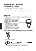 Предварительный просмотр 12 страницы North Light JY-0026-G1-13W-PIR Instruction Manual