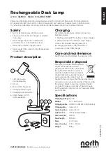 Предварительный просмотр 1 страницы North Light OCL-0874T MBK1 Quick Start Manual