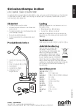 Предварительный просмотр 3 страницы North Light OCL-0874T MBK1 Quick Start Manual