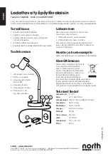 Предварительный просмотр 4 страницы North Light OCL-0874T MBK1 Quick Start Manual