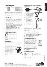 Preview for 3 page of North Light OCL-764-Concrete-BK Instruction Manual